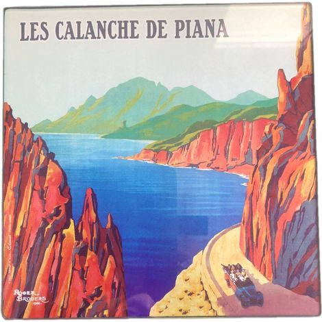 Sous-plat Rétro Corse Piana