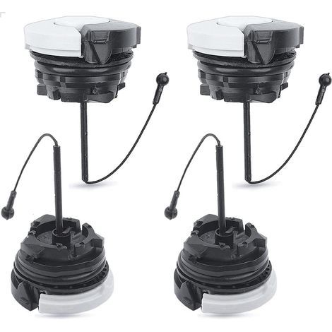 LinDuxe 4er-Pack Tankdeckel für STIHL-Kettensäge MS171 MS181 MS210 MS230 MS240 MS250 MS260 MS192 MS211 MS200 MS360 und andere Modelle, universeller Tankdeckel, langlebige Öleinfülldeckel