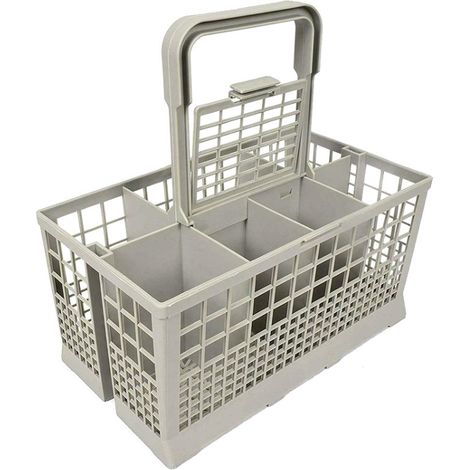 Geschirrspüler Besteckkorb universal zum Austausch für viele Spülmaschinen (z.b. AEG Bosch Privileg Siemens Ikea und viele mehr) 24x14x12cm