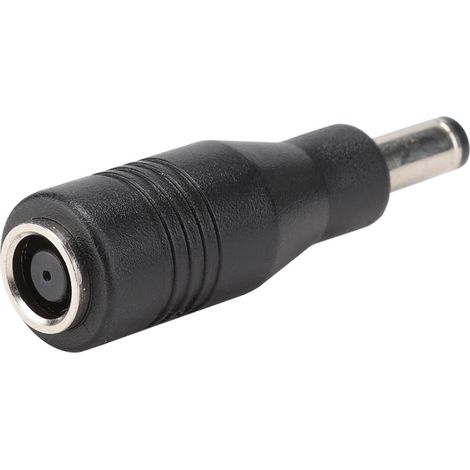 Laptop-Ladekabel, DC-Netzteil mit 7,4 x 5,0 mm weiblichem Stecker und 5,5 x 2,5 mm männlichem Stecker, kompatibel mit Laptops von Marken wie Dell und HP.