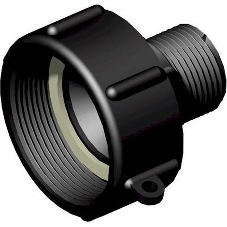 Raccord femelle 2'' BSP – mâle 1'' BSP – adaptateur réducteur en polypropylène chargé fibres de verre – pression max 8 bars – CPP