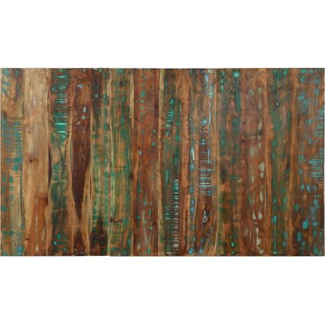 vidaXL Tête de lit multicolore 140 cm bois massif récupération