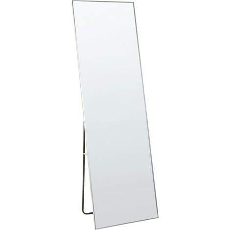 Standspiegel BEAUVAIS 156 cm Metall Silber