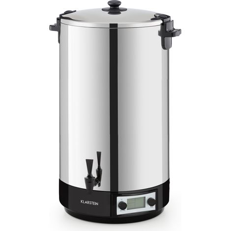 Klarstein KonfiStar 60 Digital Olla pasteurizadora Dispensador de bebidas 60L 100°C 180min