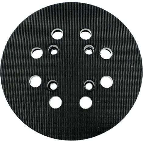 Plateau ponçage 125mm pour Bosch PEX series - Dureté moyenne - Système accessoires complet - Installation facile (1/5)