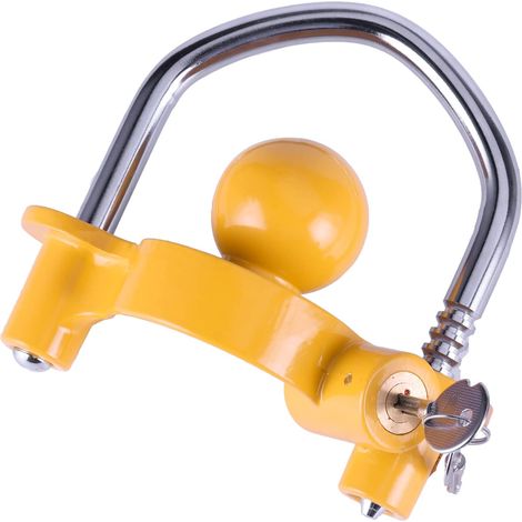 Verrou d'attelage universel en acier robuste, compatible avec 1-7/8, 2,2-5/16" (1/5)
