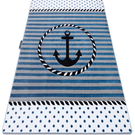 Tappeto PETIT MARINE ANCORA MARE blu blue 180x270 cm