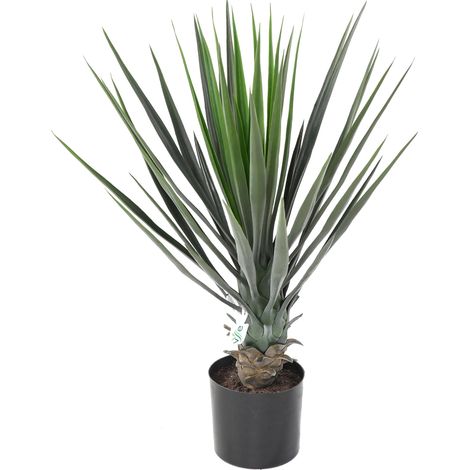 Plante artificielle haute gamme Spécial extérieur / YUCCA Artificiel - Dim : 60 x 40 cm -PEGANE- (1/2)