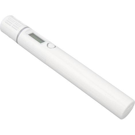 Détecteur de HCHO portable et pratique, avec alerte lumineuse tricolore (bleu rétroéclairé), indicateur de concentration de gaz alimenté par piles. (1/5)