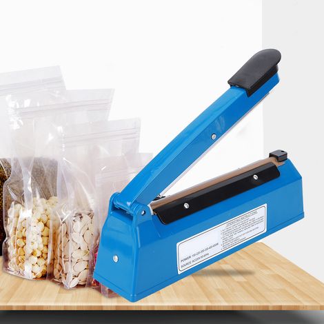Scelleuse thermique à impulsion manuelle PFS-200 210 W 8 pouces avec minuterie réglable, prise UE, 220 V CA