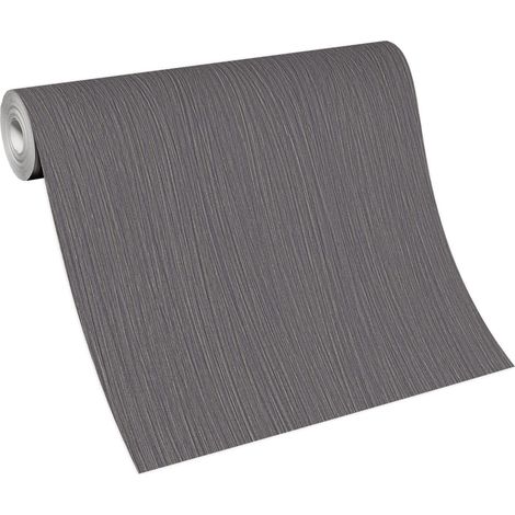 Papier peint géométrique gris clair tendance  Tapisserie graphique chambre adulte grise  Papier peint intissé moderne salon (1/5)