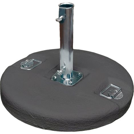 Base ombrellone in cemento grigio Ø 54 cm, con maniglie MALIGI HOME MG-LORELLA Grigio