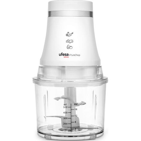 Robot de cocina ufesa purechop activa 400 W 0,8 L