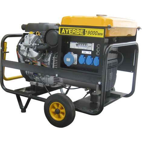 AYERBE - 5418030 - Générateur 19000 V MN - Monophasé à démarrage électrique Moteur Vanguard