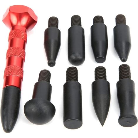 9 Heads Aluminum Alloy Dent Removal Tool Universal Vehicle Maintenance (1/5)