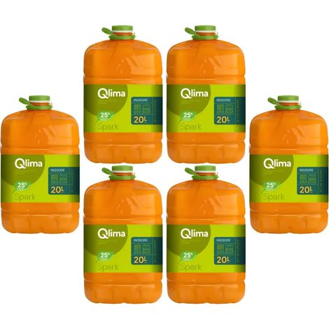 Combustibile Liquido Puro Ecologico Inodore per Stufe 6 Taniche 20L