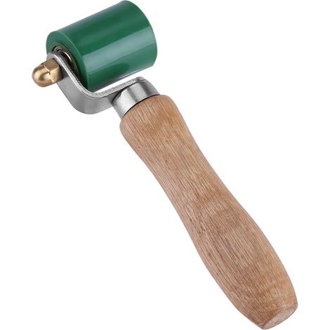 Rouleau de 40 mm en silicone haute température pour joint de toiture PVC, outil de soudage manuel à double axe de serrage, vert (1/5)