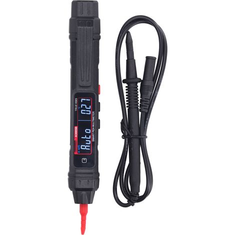 Pince ampèremètre numérique intelligent haute précision anti-surchauffe, testeur de tension sans contact, multimètre de poche (1/5)
