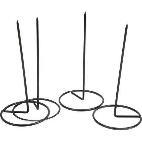 4-teiliges Kassenbon-Set, Schwarz, Stabiler Standfuß, 14,5 cm, Abnehmbar, Schutzhülle aus Gummi, Wiederverwendbar (1/5)
