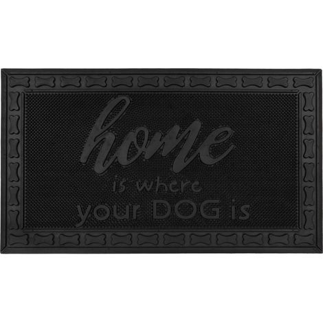 Fauna Home Scraper Rubber Pin Doormat, 40x70cm