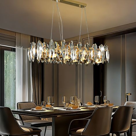 Smarter LED-Kronleuchter Gold - PIBAOGU