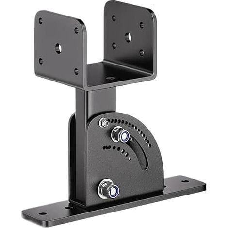 Support de toit réglable en acier au carbone, supports de fixation pour toitures de gazebos, terrasses, pavillons et espaces de vie extérieurs (1/5)