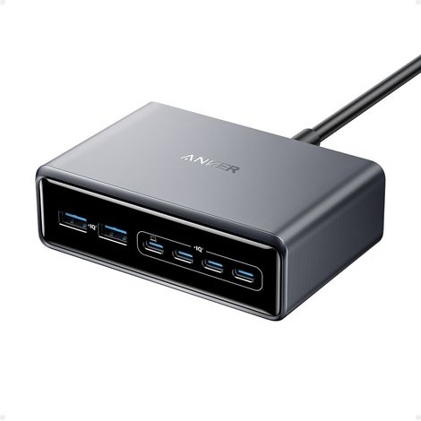 Anker Prime DeskCharger 200W 4C2A Ladeadapter 200 W Fast Charge Schwarz Innenbereich