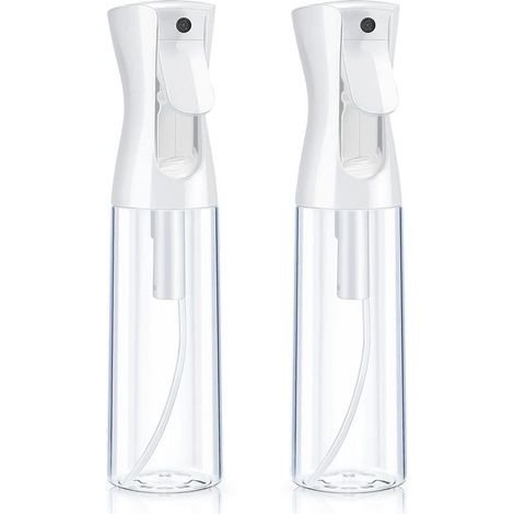 Flacon pulvérisateur de 300 ml, vaporisateur d'eau, flacon pulvérisateur pour coiffure, vaporisateur d'eau pour salon de coiffure, outil de coiffure pour coiffures, plantes, nettoyage (1/5)