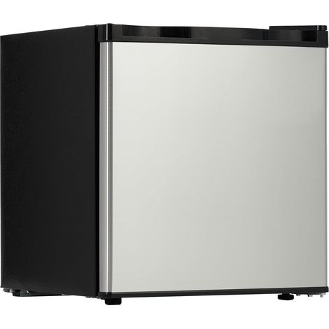 42L Mini-Réfrigérateur pour la Maison avec Régulateur de Température Réglable, Étagère à Double Couche Réglable et Amovible, Aussi Bas Que 40 Décibels, 7 Réglages de Température - Argent (1/5)