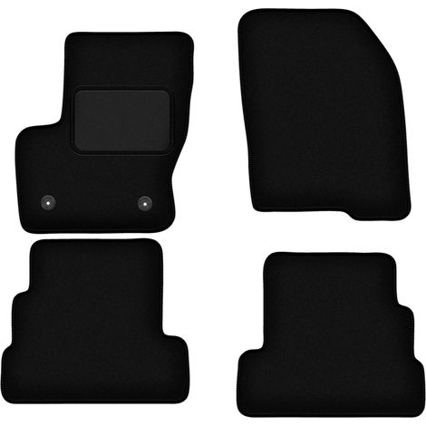 Tappetini in velluto nero per: Ford Escape MK3 SUV (2012-) (1/5)