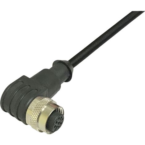 BKL Electronic 2702013 Sensor-/Aktor-Anschlussleitung M12 Kupplung, gewinkelt 5 m Polzahl Sensoren: