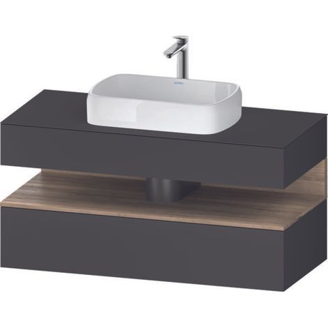 Duravit Collection One Konsolenwaschtischunterbau, 1 Auszug, 1 (1/2)