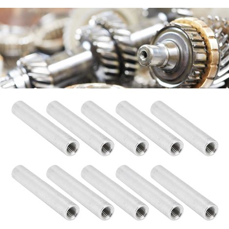 Zehn Gewindestützen aus Aluminiumlegierung M40,7 mm 3501-0006-0340, Länge 34 mm. (1/5)