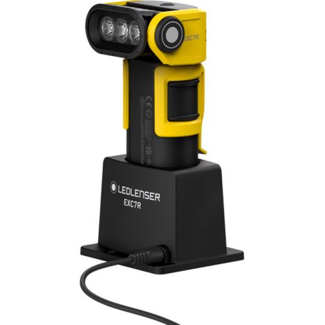 Ledlenser - Lampe torche LEDLENSER EXC7R ATEX 400 lumens rechargeable - avec station de charge (1/5)