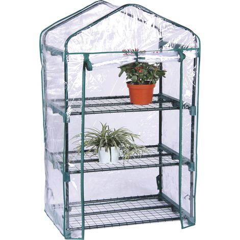 Gewächshaus, PVC Folie, 3 Etagen 50 x 45 x H.104cm-MMC4302-1 (1/2)