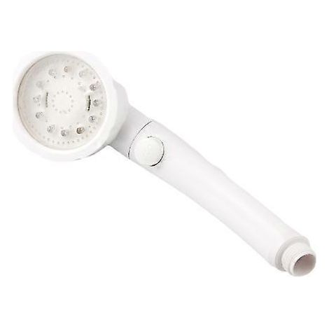 Douche de photothérapie LED à ions négatifs, booster de douche spa, économie d'eau, contrôle de la température, buse à main colorée (1/3)