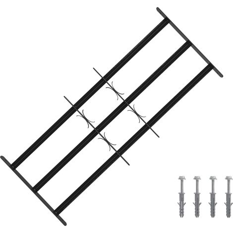 vidaXL Griglia di Sicurezza per Finestra con 3 Traversine 3 pcs