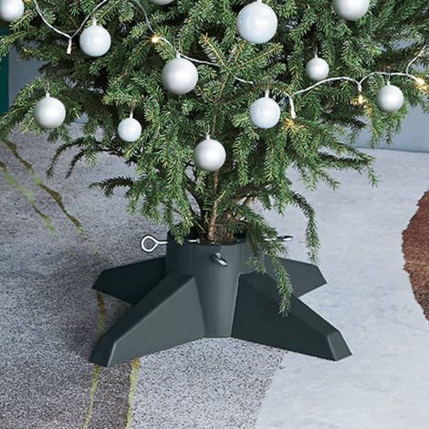 Christbaumständer Grün 55,5x55,5x15 cm