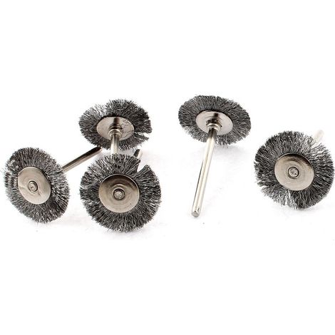 5 pièces 25mm acier tampon métal cylindres polis Rad Pinsel Werkzeug (ebaaf234980e5dccc42c5992bc425d