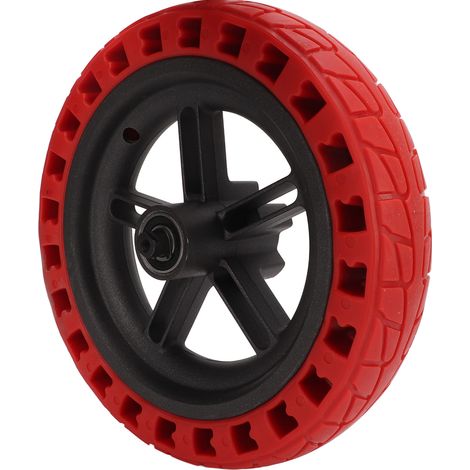 Pneu de rechange LYH L009 pour trottinette électrique Xiaomi M365 1s Lite rouge, 8,5 pouces, avec moyeu et suspension. (1/5)