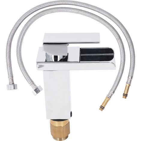 Rubinetto miscelatore per lavabo a cascata, con filettatura G/2.