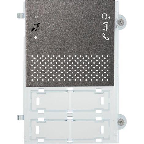 VIMAR - 41102.02 Mod.frontale audio Pixel teleloop ardesi