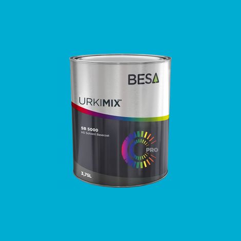 Pot de Peinture Polyuréthane / bi composant Pantone 312 U  Mat - 1 kg