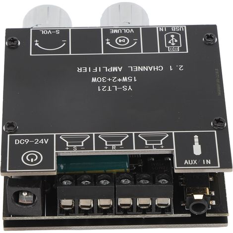 YS LT21 2.1-Kanal 15W/30W Bluetooth-Digital-Audioverstärkermodul mit Basskanal (1/4)