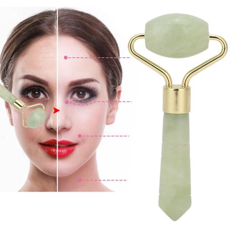 Gesichtsroller aus Jade – Anti-Aging- und glättende Hautbehandlung (1/5)