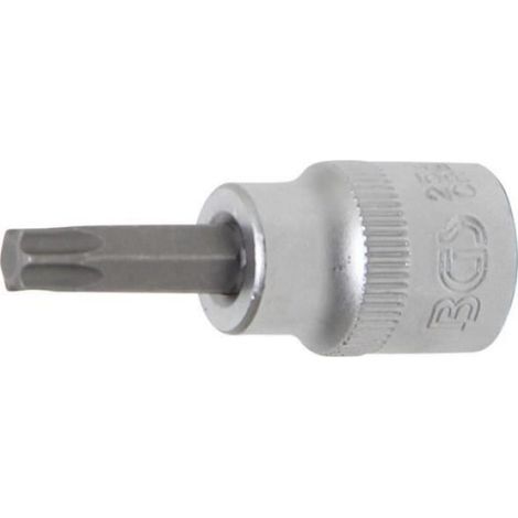 Douille Torx T40 - 10 mm - 3/8 Pouces - Profil T - Cannele - Acier Chrome-Vanadium - 48 mm - 1 Piece