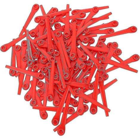 100 lames en plastique pour coupe-bordures Gardena (1/5)