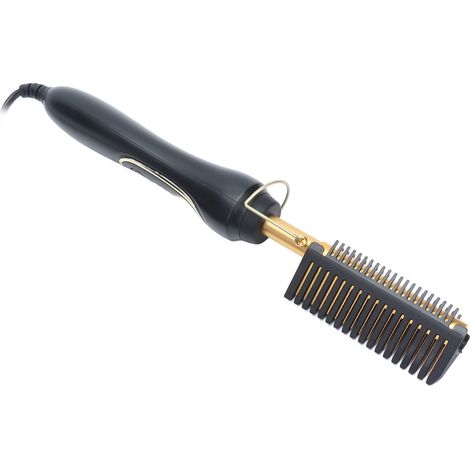 Brosse lissante automatique à double tension (110-240 V) avec contrôle de température et économie d'énergie. (1/5)