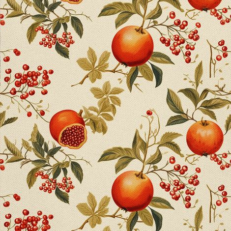 Tela decorativa para exteriores Oxford - Motivo frutal  DX6748 (1/5)