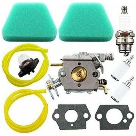 pair Fei Yu – Carburateur pour tronçonneuse Poulan et Poulan Pro 2250 2450 2550 2550LE 260Pro – Compatible Walbro WT-625 et Zama C1Q-W9 – Avec filtre à air - 530035400 (1/5)